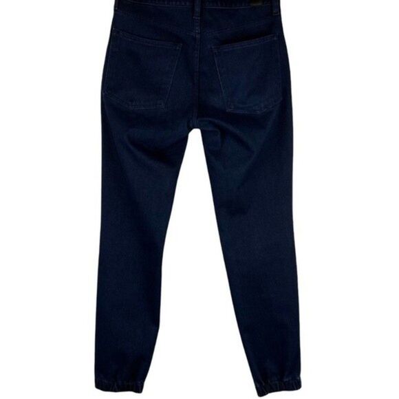 VINCE Dark Blue Denim Business Jogger Style Pants - Picture 4 of 8